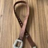 Cinto - Couro Horse Nescau/Pingente Padroeira