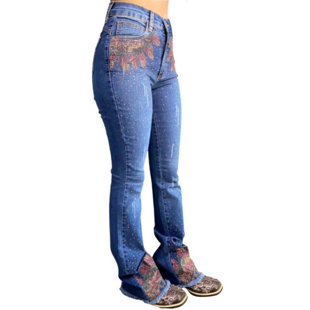 Calça Fem Tex Team Florida Brilho - Imagem 2