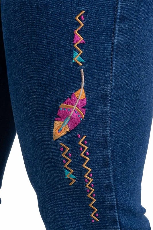 Calça Texas Farm Vitality Umber Jeans Escuro - Imagem 8