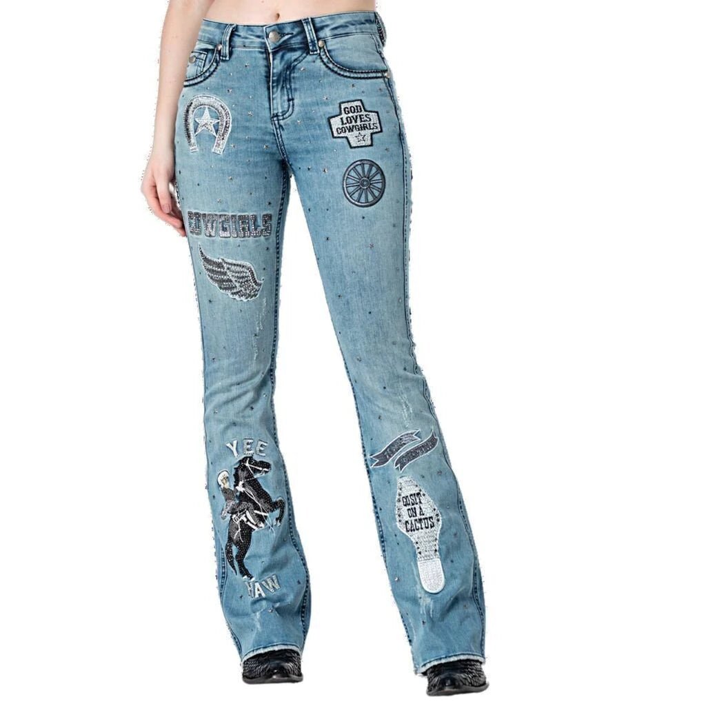 Calça Jeans Violet Zenz Western Origem – ORIGINAL - Imagem 2