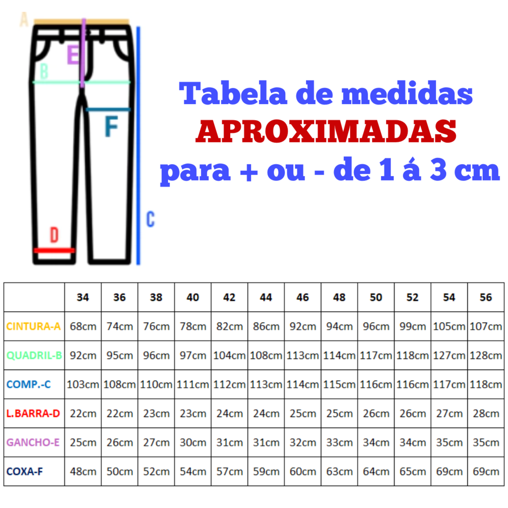 Calça Tex Team Carpinteira Amaciada Bordada Rosa - Imagem 5